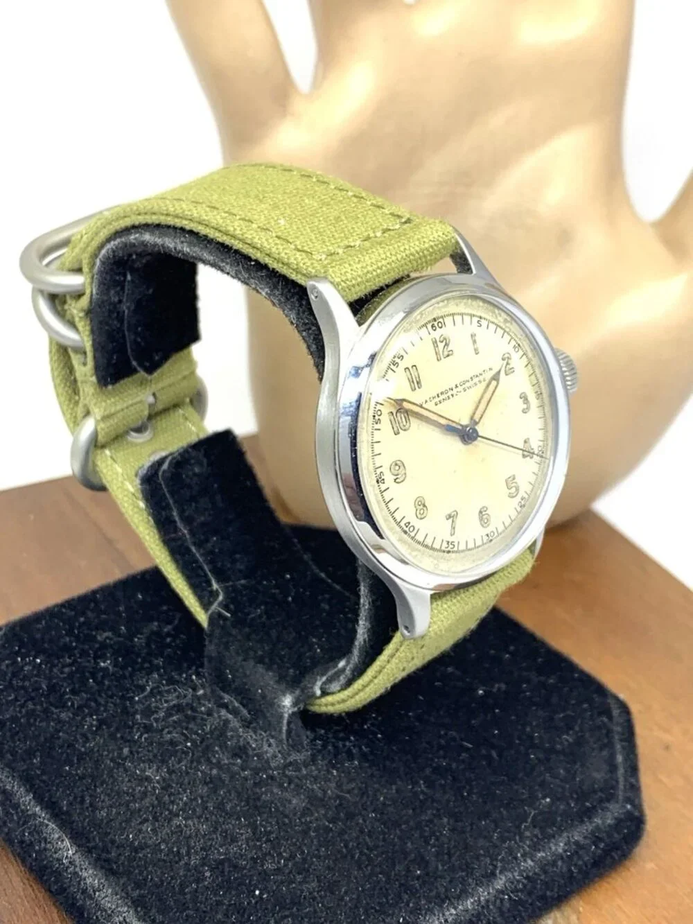 Vacheron Constantin Men's Watch Swiss Manual Wind 1930's-1940's Steel Case 35mm